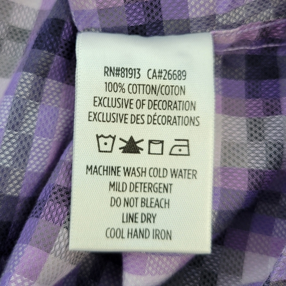 Robert Graham Mens Shirt Size XL Button Up Long Sleeve Flip Cuff - Picture 7 of 13